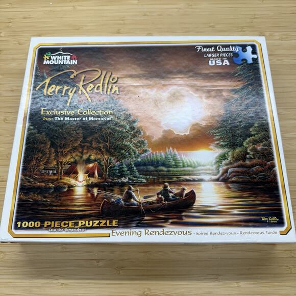 Buffalo Games - Terry Redlin - Evening Rendezvous - 1000 Piece Jigsaw 1000 - Picture 1 of 2